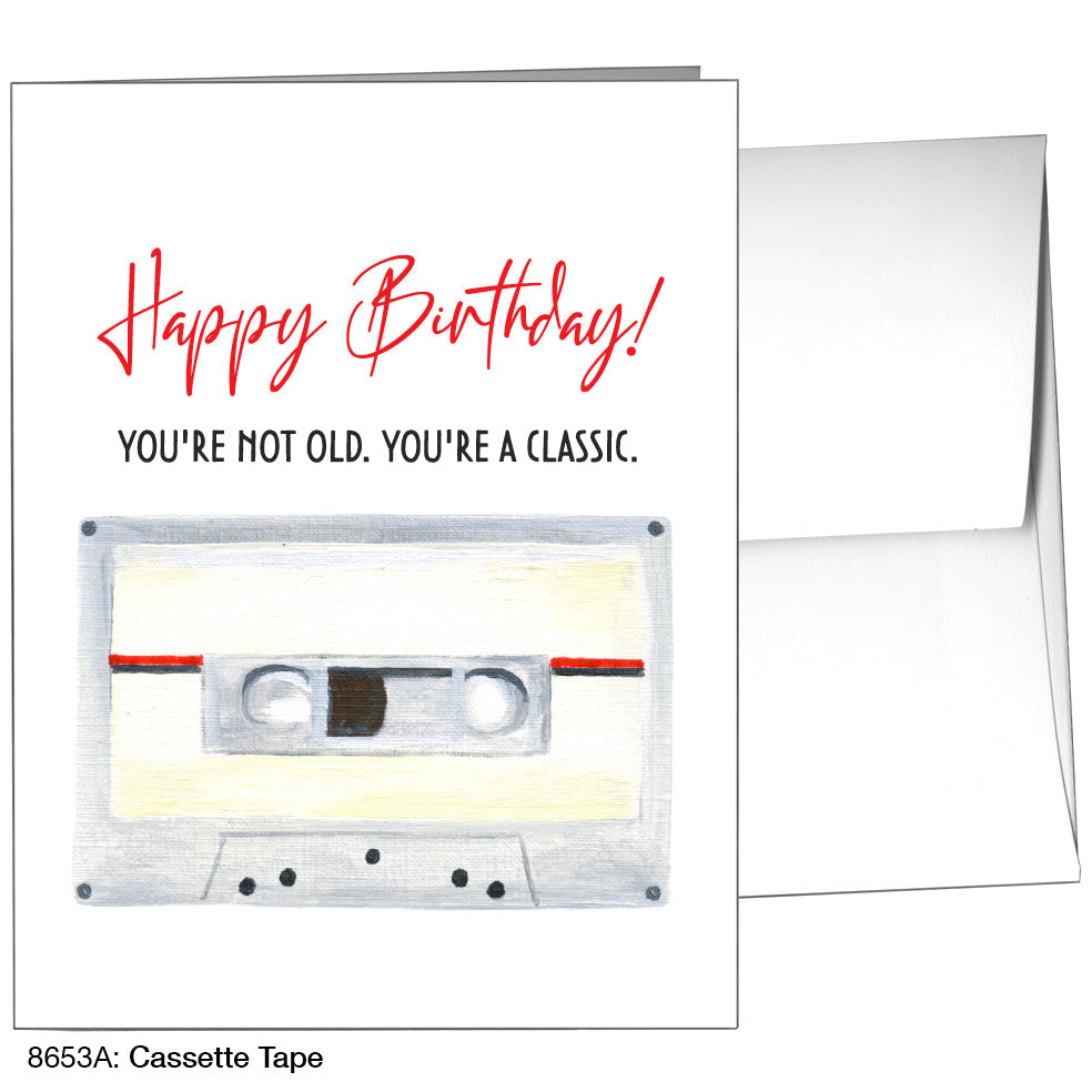 Cassette Tape, Greeting Card (8653A)
