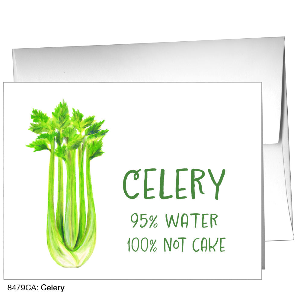 Celery, Greeting Card (8479CA) - Arte House