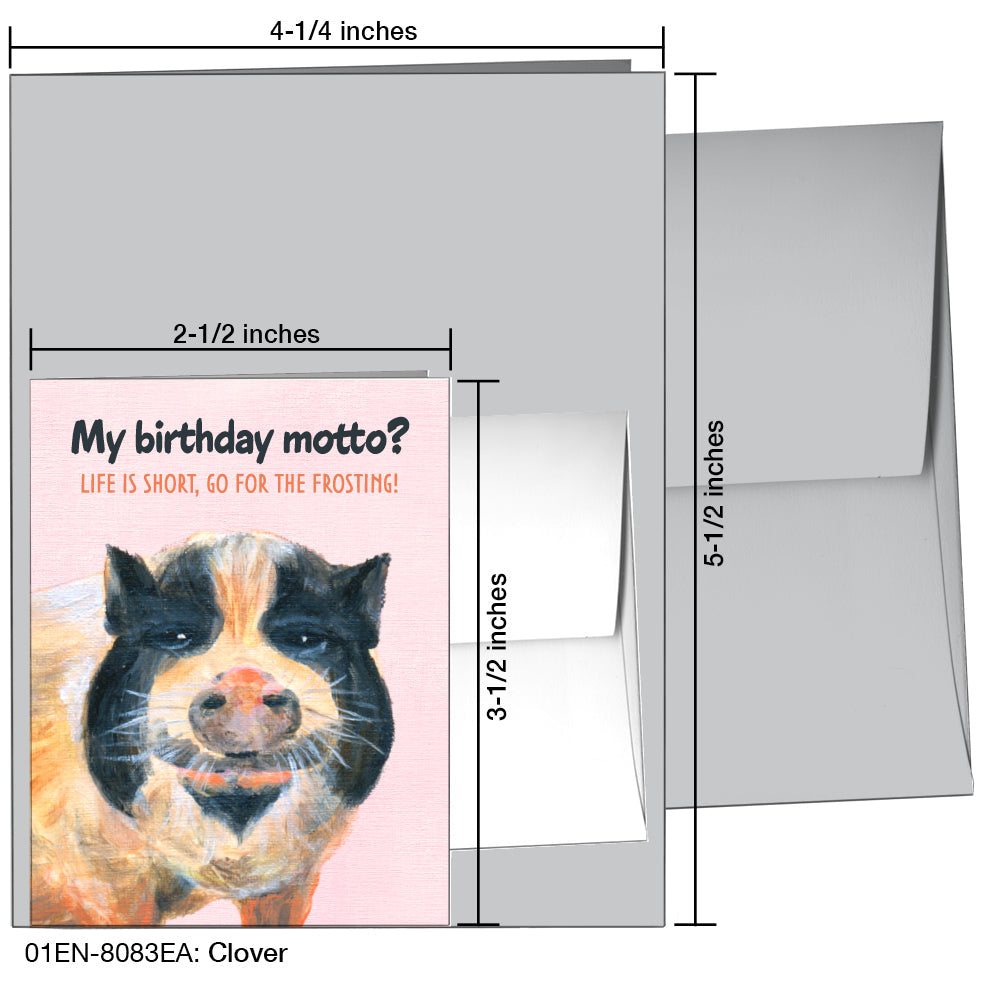 Clover, Greeting Card (8083EA) - Arte House