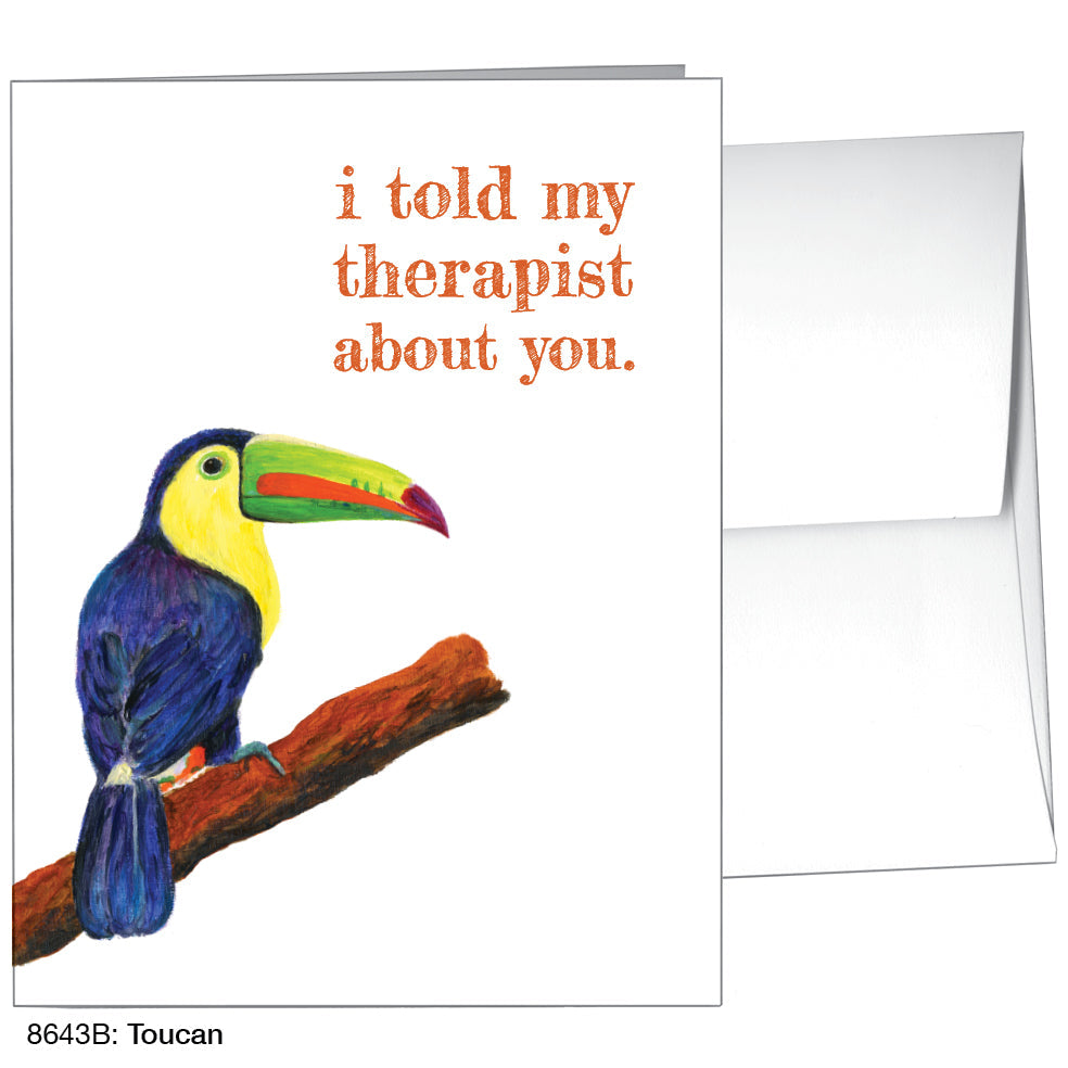 Toucan, Greeting Card (8643B) - Arte House