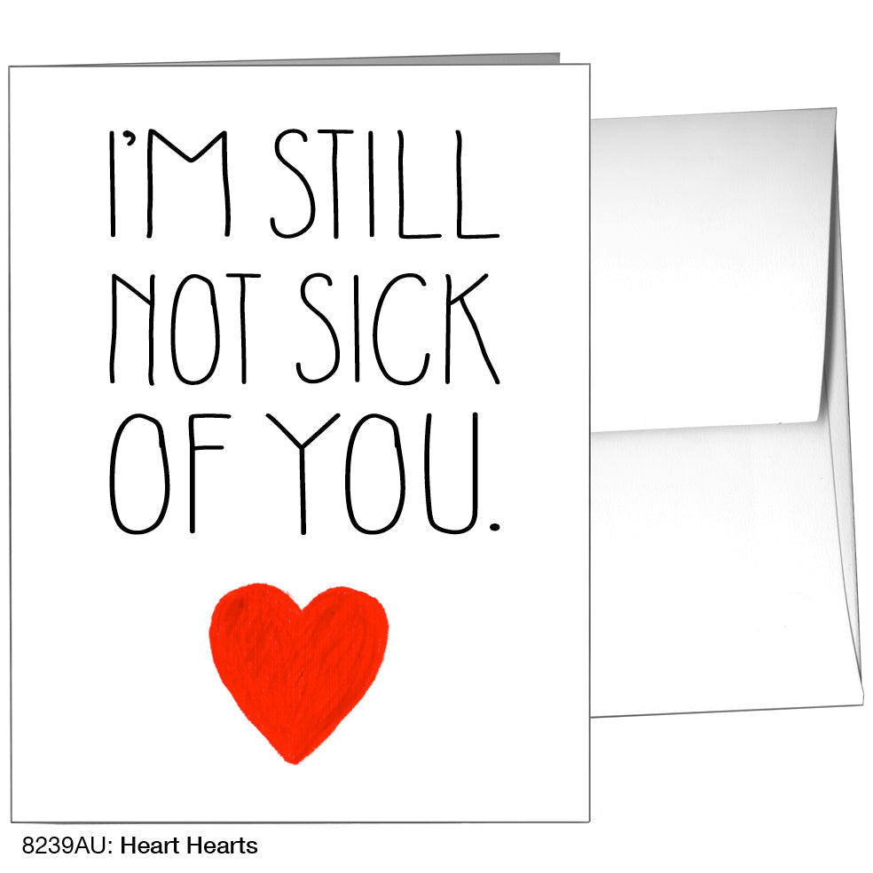 Heart Hearts, Greeting Card (8239AU) - Arte House