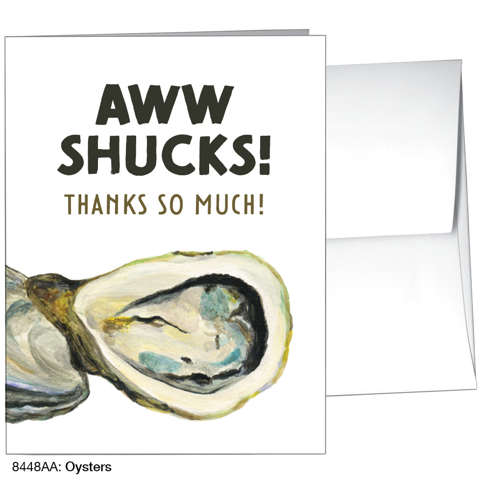 Oysters, Greeting Card (8448AA) - Arte House