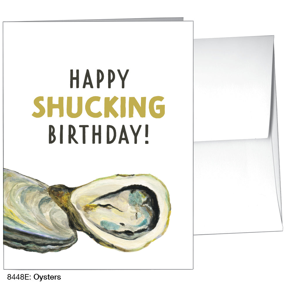 Oysters, Greeting Card (8448E) - Arte House