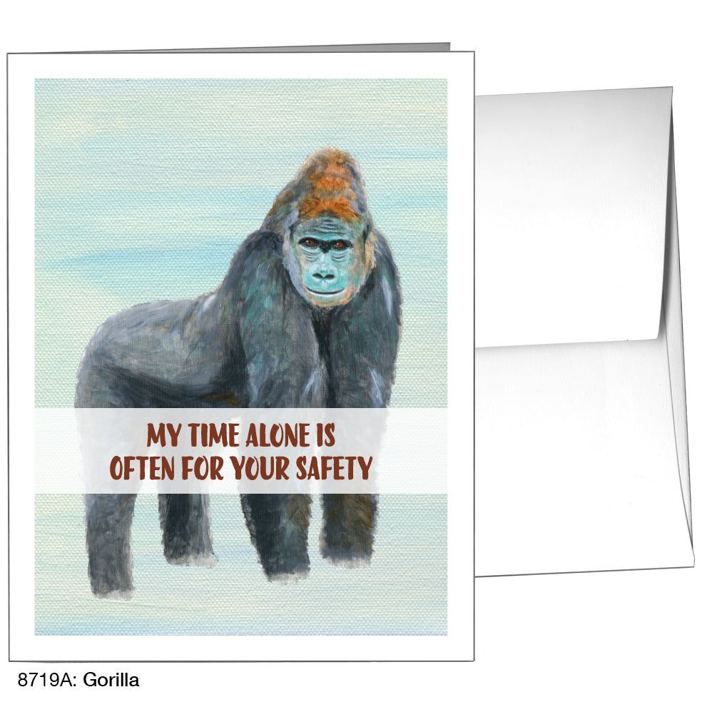 Gorilla, Greeting Card (8719A) - Arte House