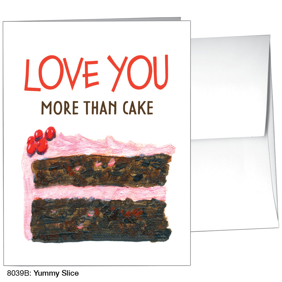 Yummy Slice, Greeting Card (8039B) - Arte House