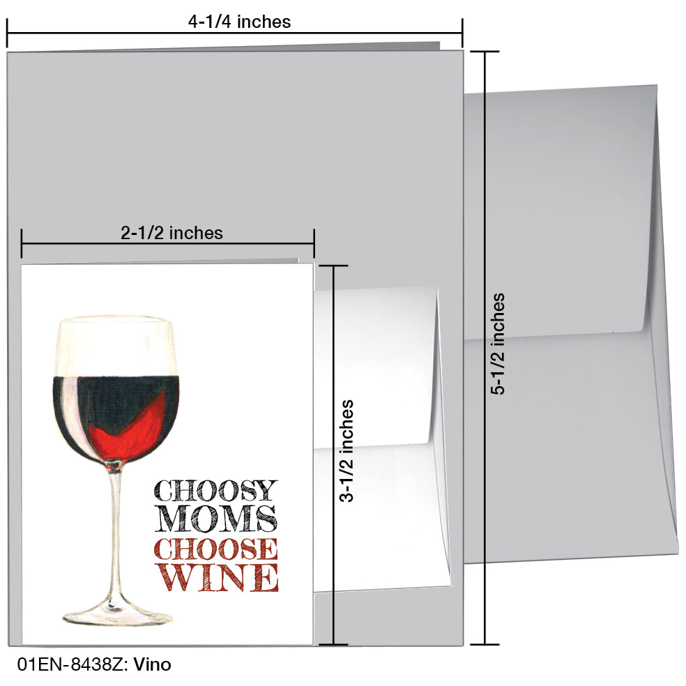 Vino, Greeting Card (8438Z) - Arte House