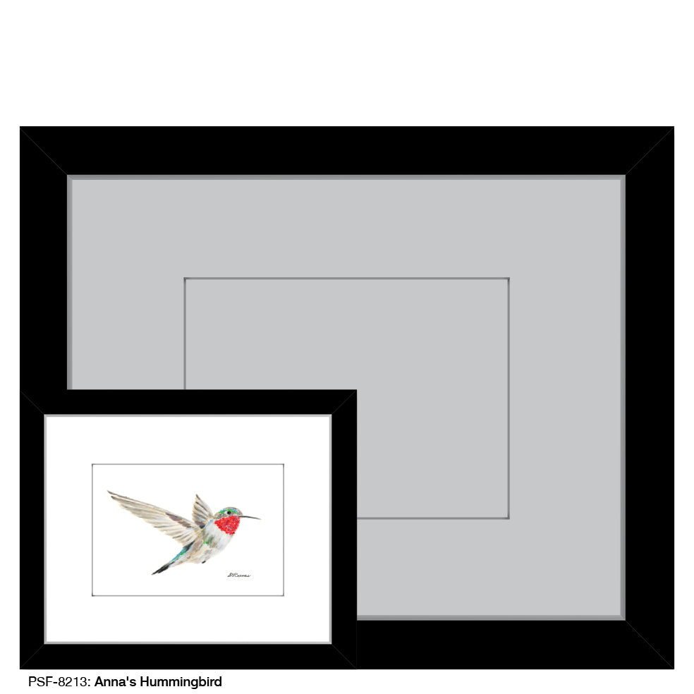 Anna's Hummingbird, Print (#8213A) - Arte House