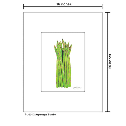 Asparagus Bundle, Print (#8240A)