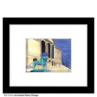 Art Institute Patina, Chicago, Print (#7241B)