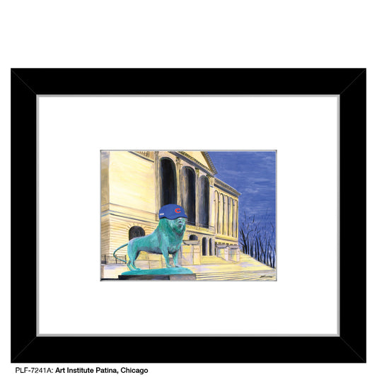 Art Institute Patina, Chicago, Print (#7241B)