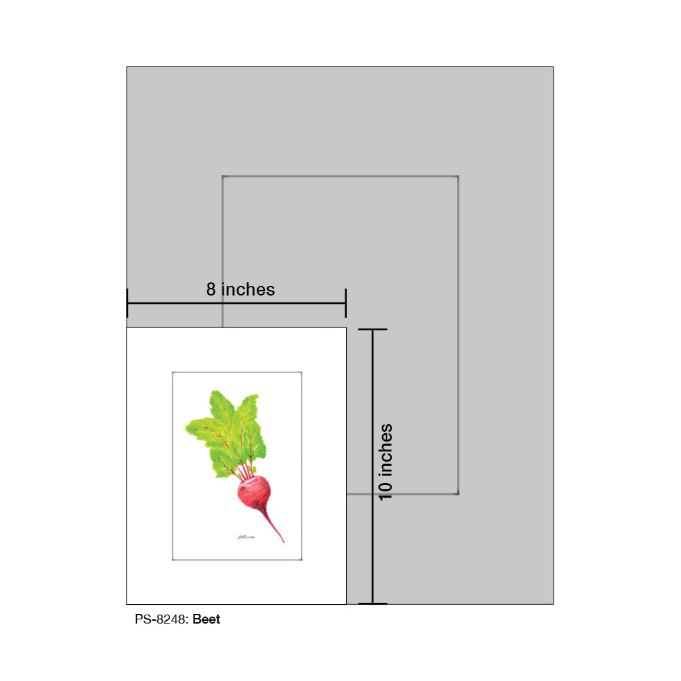 Beet, Print (#8248A) - Arte House