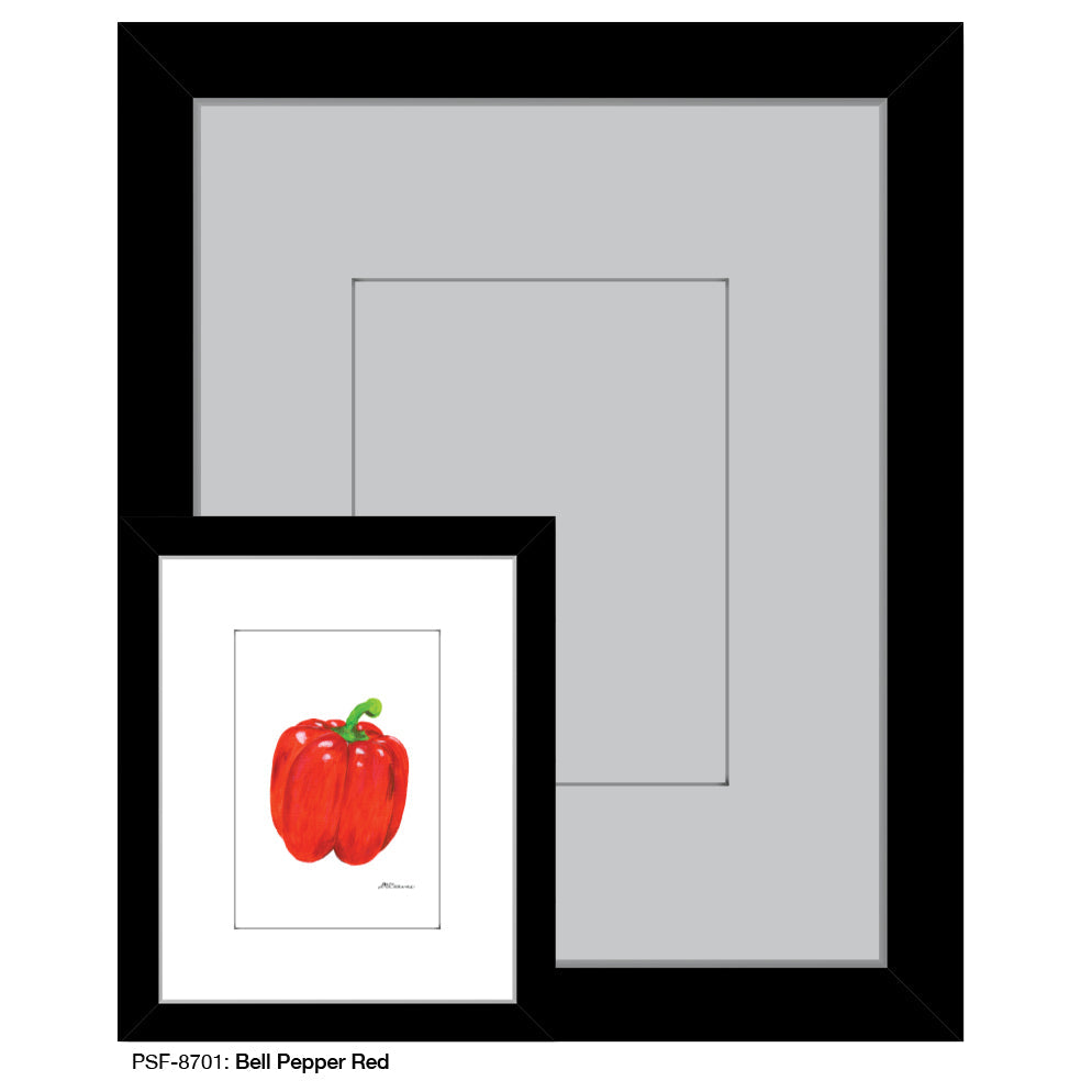 Bell Pepper Red, Print (#8701A) - Arte House