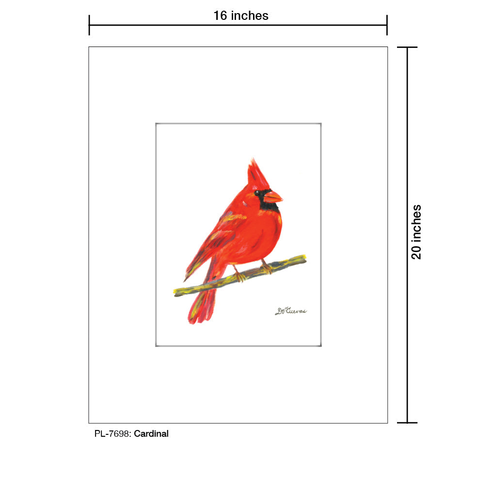 Cardinal, Print (#7698C) - Arte House