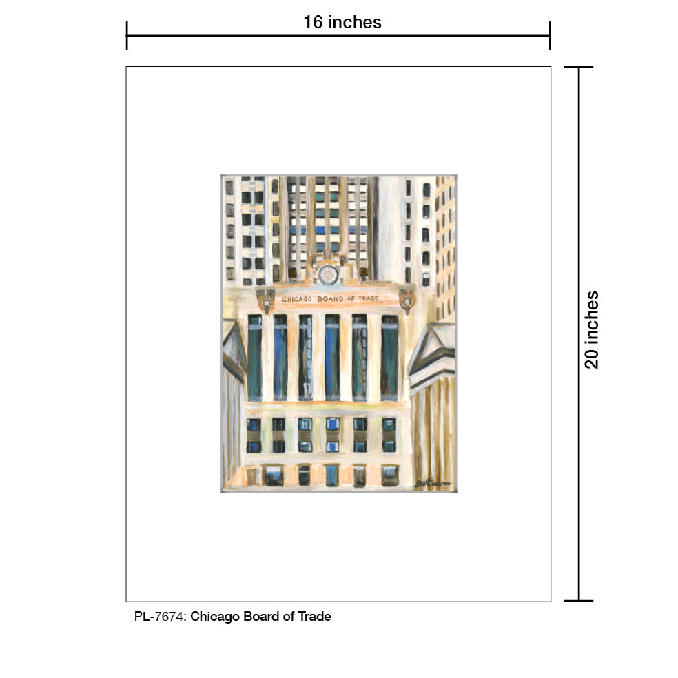 Chicago Board of Trade, Print (#7674A) - Arte House