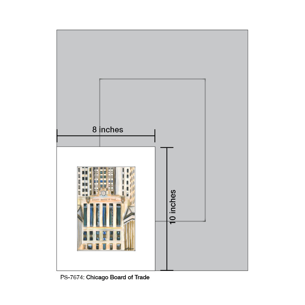 Chicago Board of Trade, Print (#7674A) - Arte House