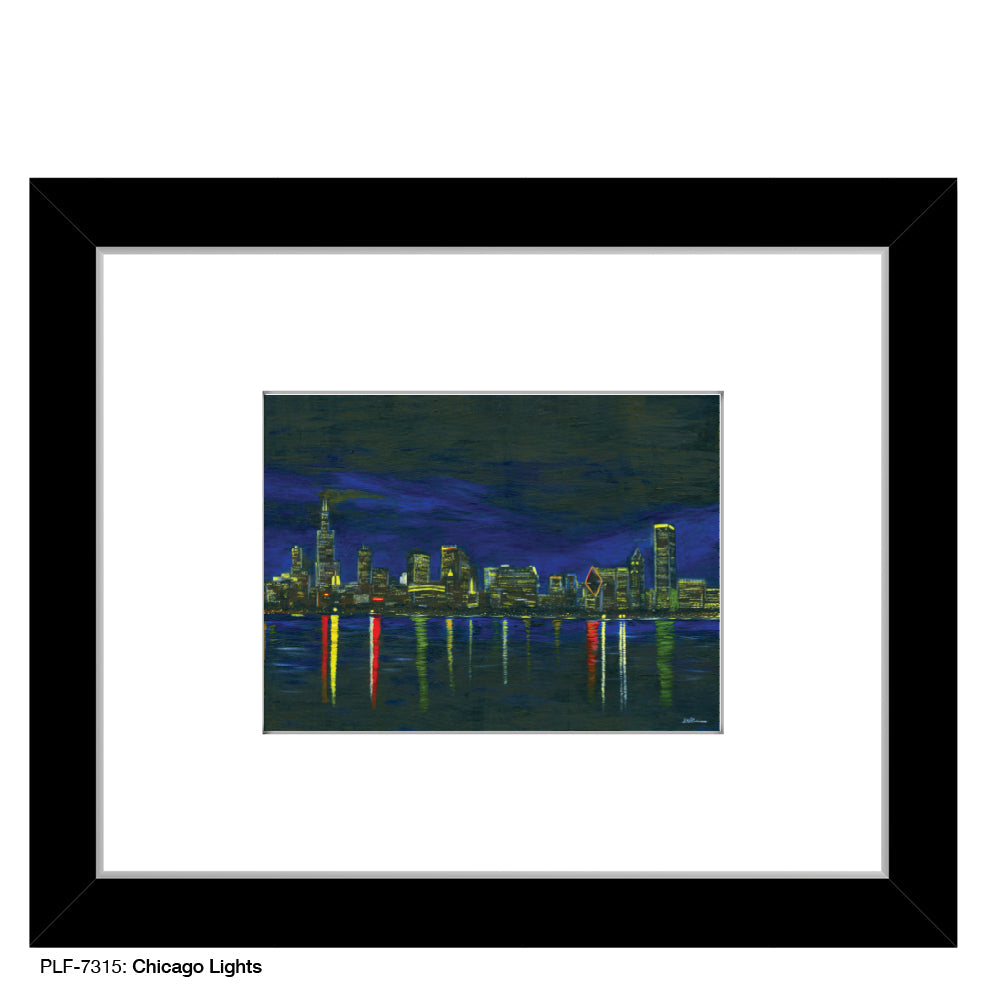Chicago Lights, Print (#7315A) - Arte House