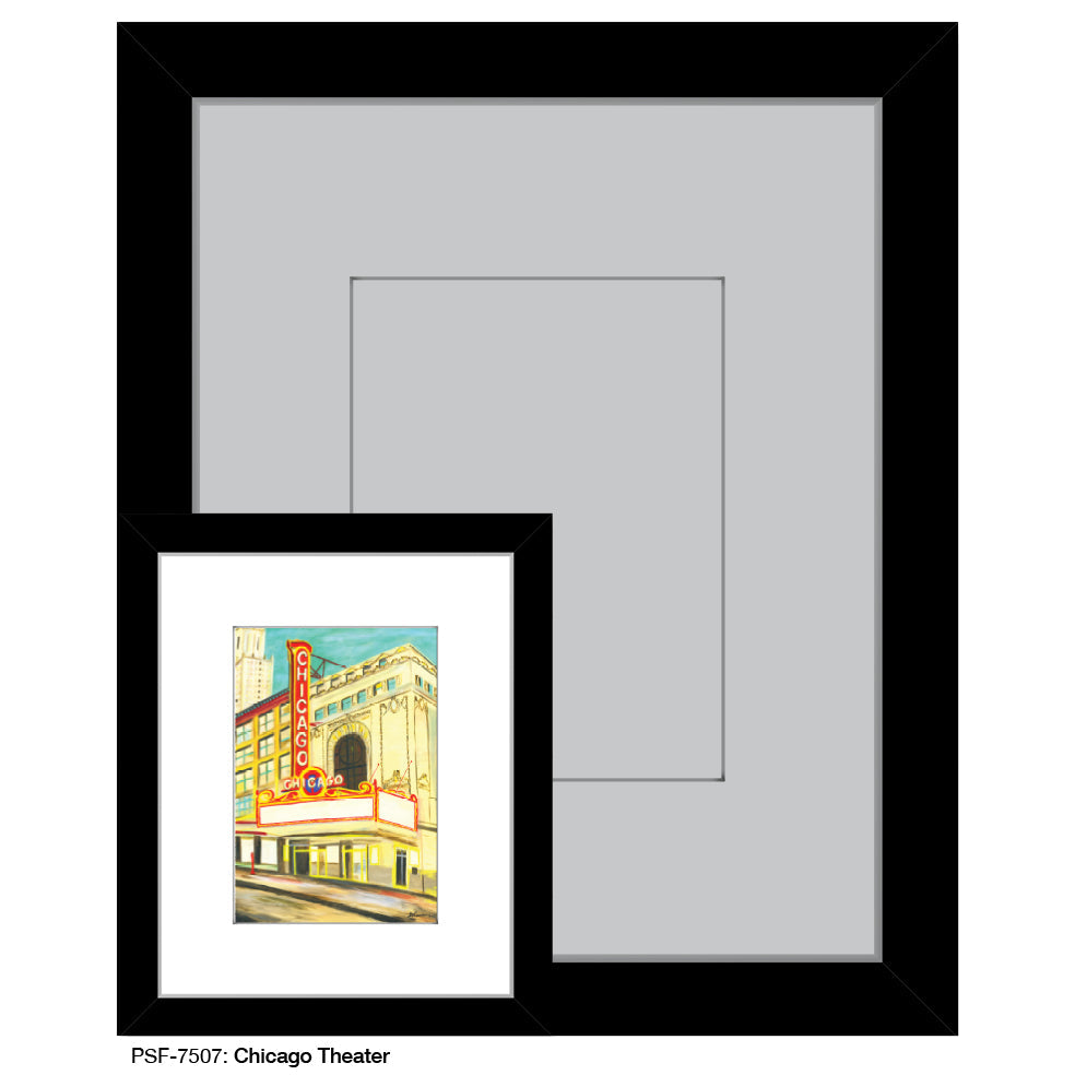 Chicago Theater, Print (#7507A) - Arte House