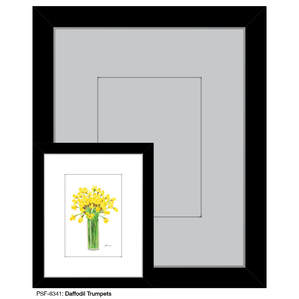 Daffodil Trumpets, Print (#8341A) - Arte House