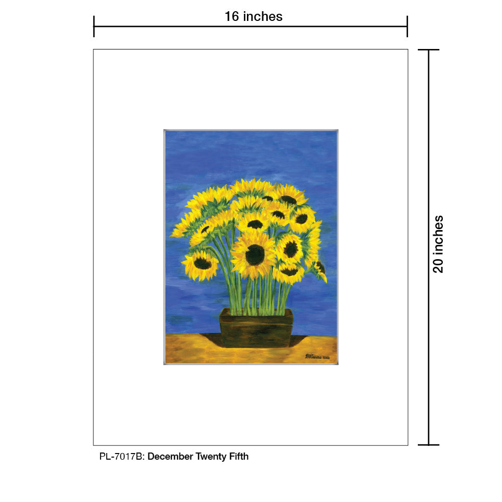 December Twenty Fifth, Print (#7017B)