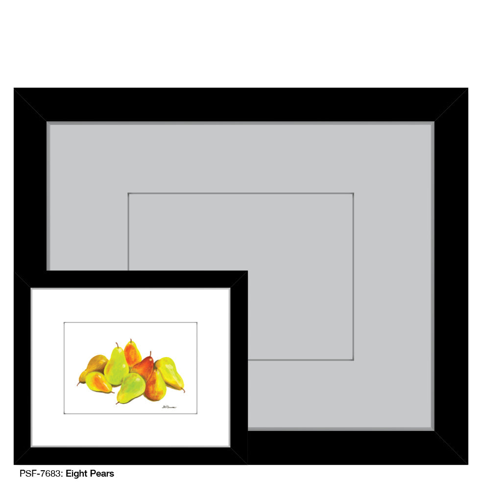 Eight Pears, Print (#7683A) - Arte House