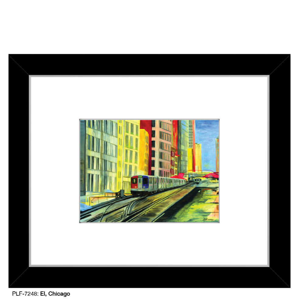 El, Chicago, Print (#7248A) - Arte House