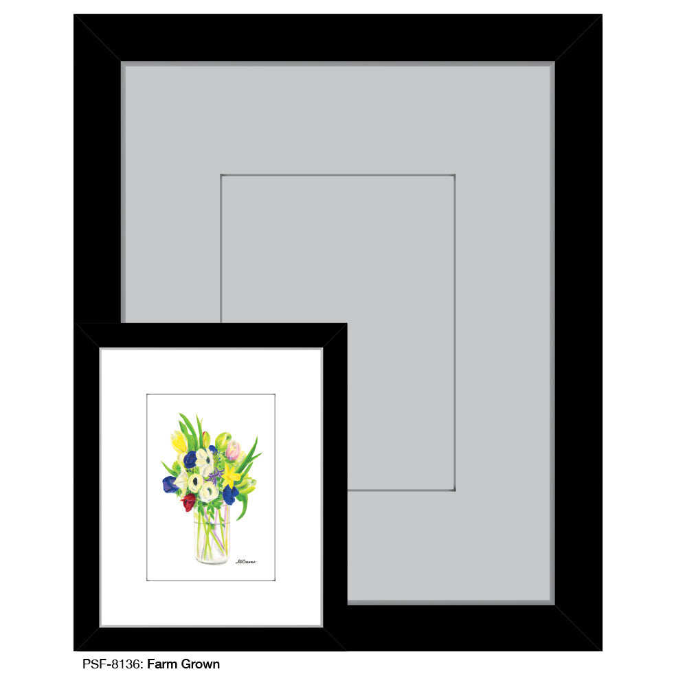Farm Grown, Print (#8136AA)