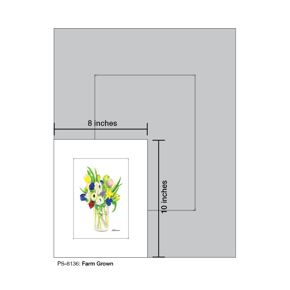Farm Grown, Print (#8136AA)