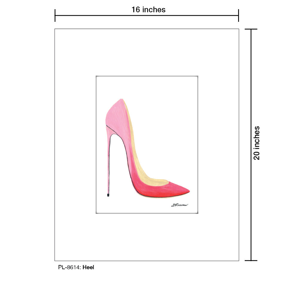 Heel, Print (#8614A) - Arte House