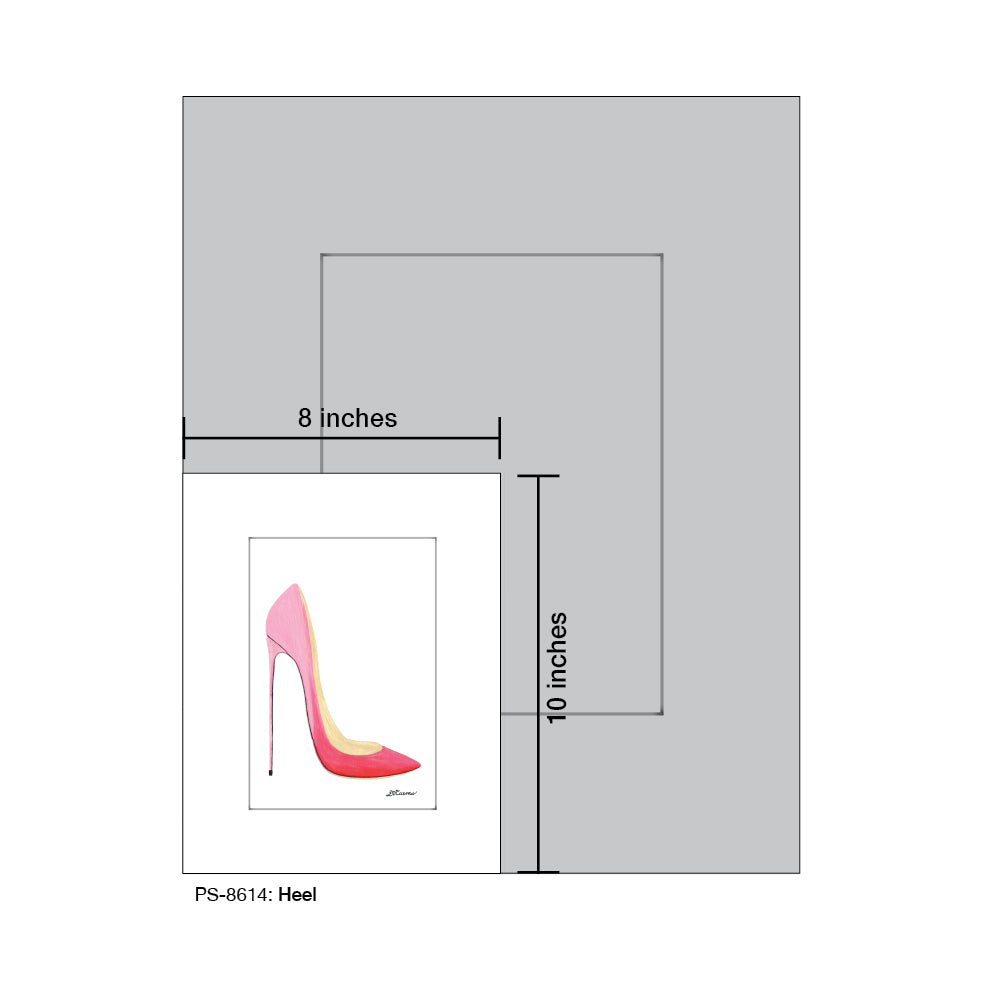 Heel, Print (#8614A) - Arte House