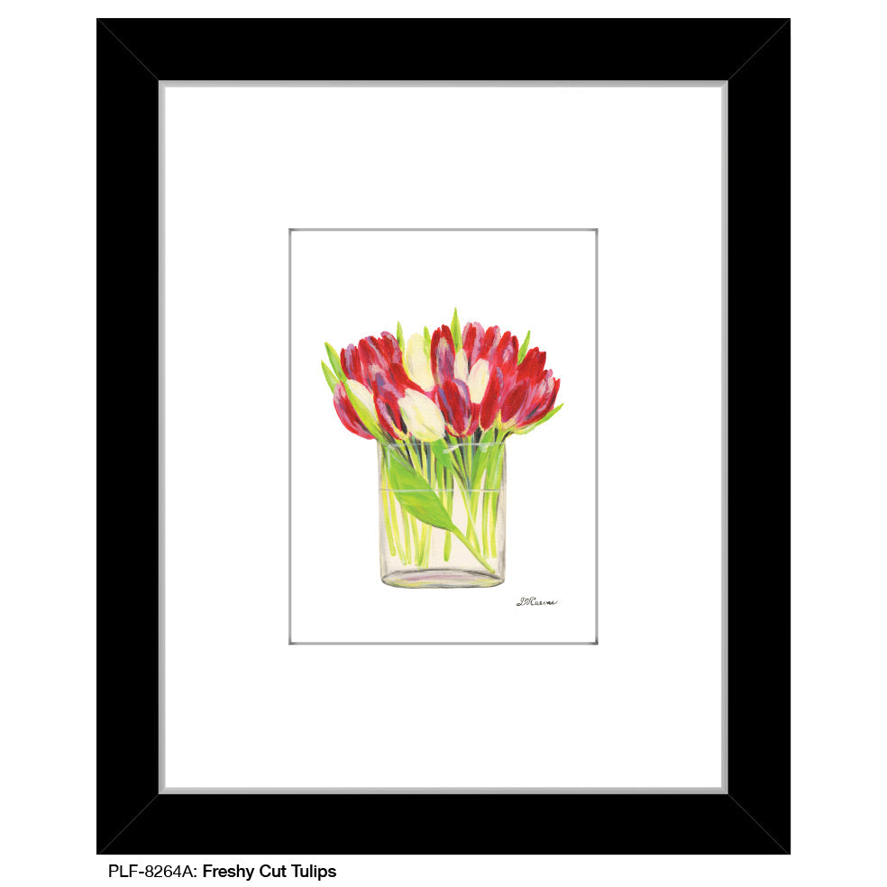 Freshly Cut Tulips, Print (#8264A) - Arte House