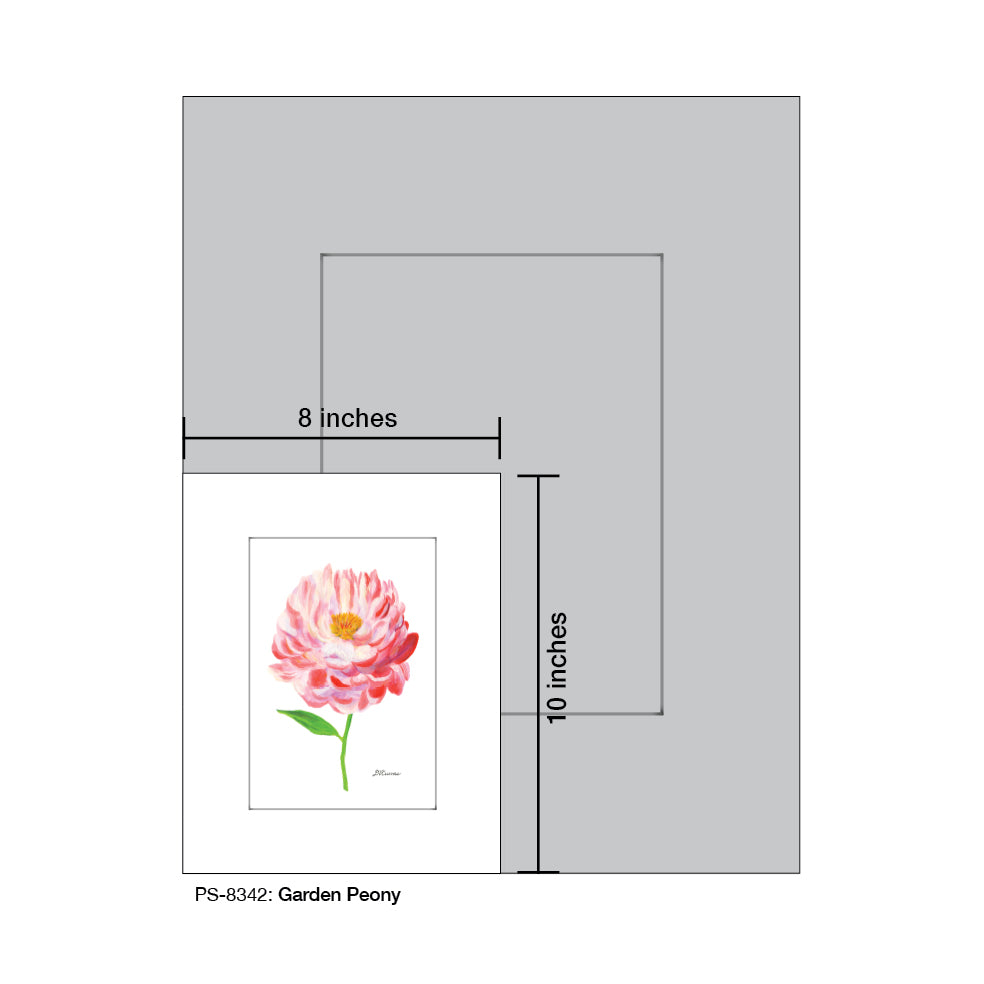 Garden Peony, Print (#8342B) - Arte House