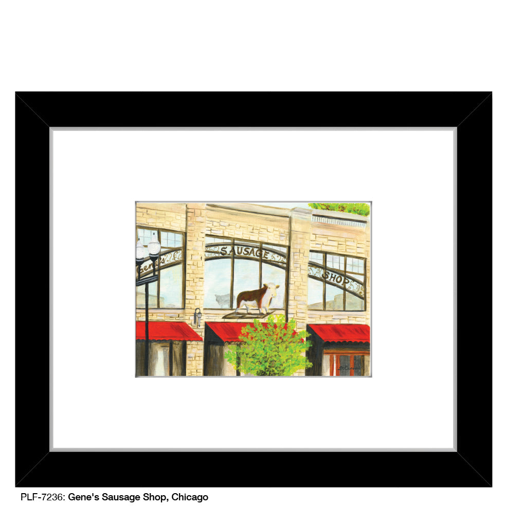 GeneÕs Sausage Shop, Chicago, Print (#7236B)