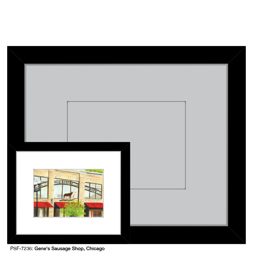 GeneÕs Sausage Shop, Chicago, Print (#7236B)