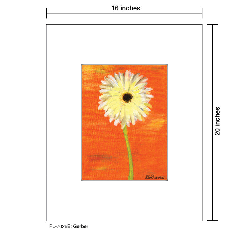 Gerber, Print (#7026B) - Arte House