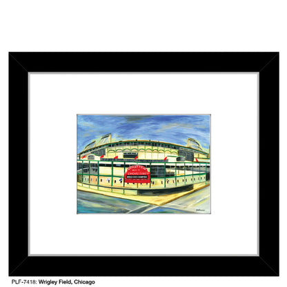 Wrigley Field, Chicago, Print (#7418B)