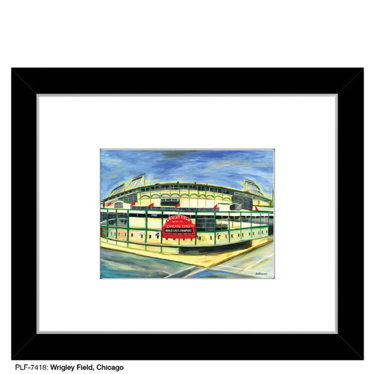 Wrigley Field, Chicago, Print (#7418B)
