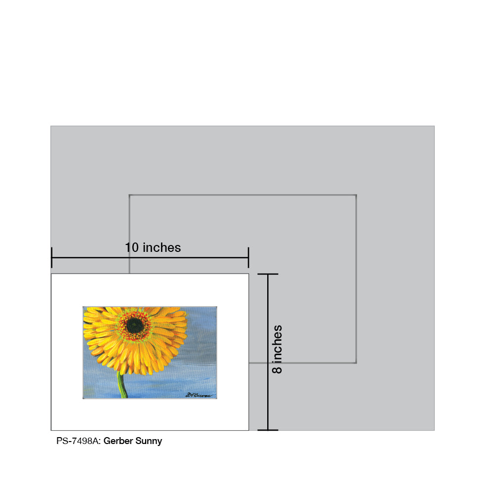 Gerber Sunny, Print (#7498A) - Arte House