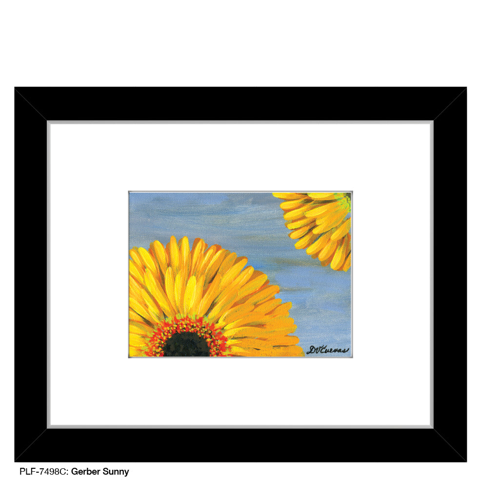 Gerber Sunny, Print (#7498C) - Arte House