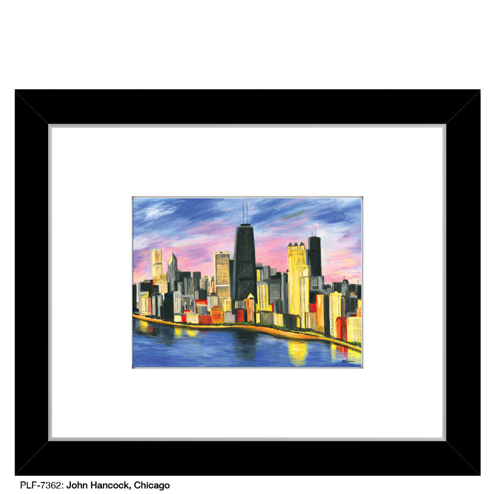 John Hancock, Chicago, Print (#7362A) - Arte House