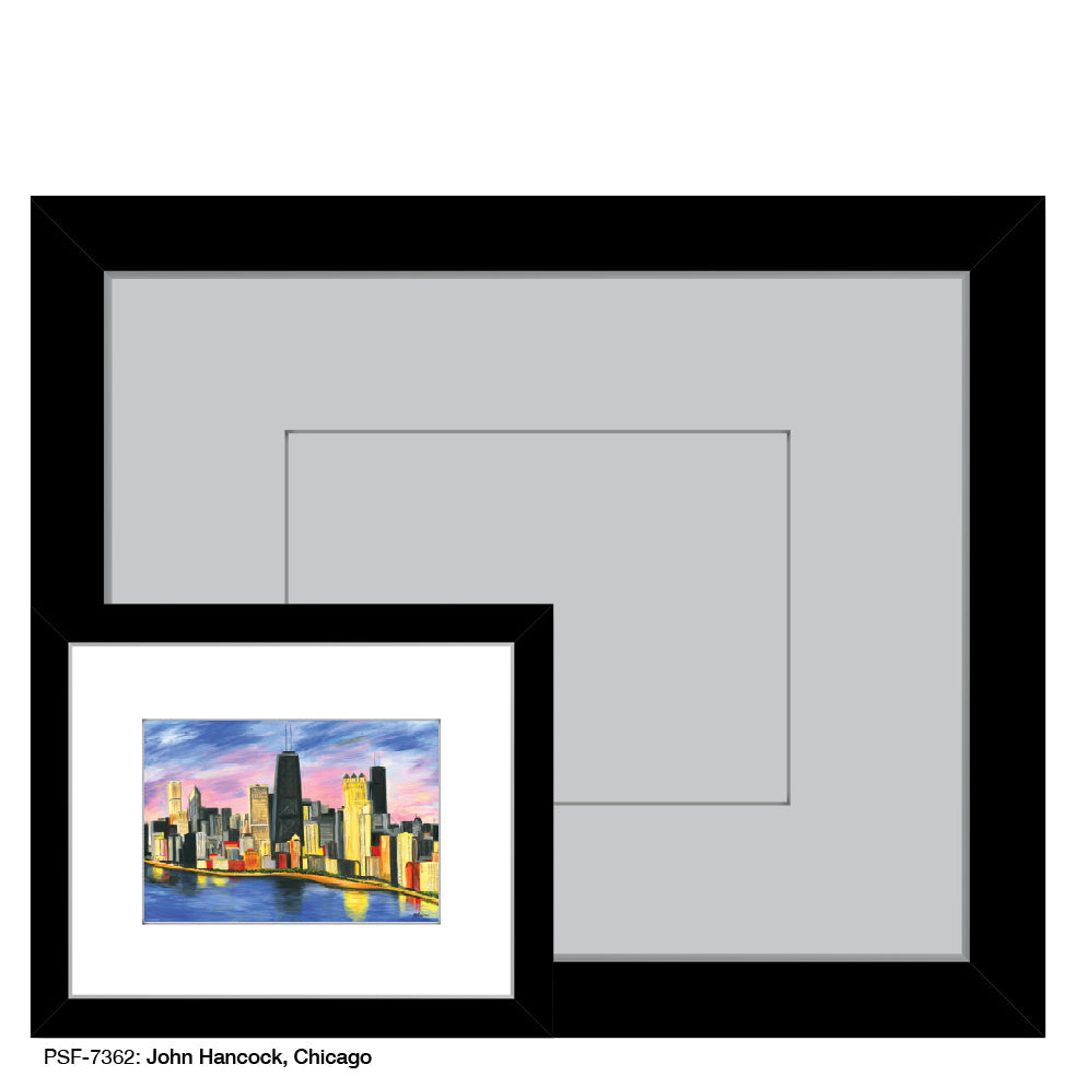 John Hancock, Chicago, Print (#7362A) - Arte House