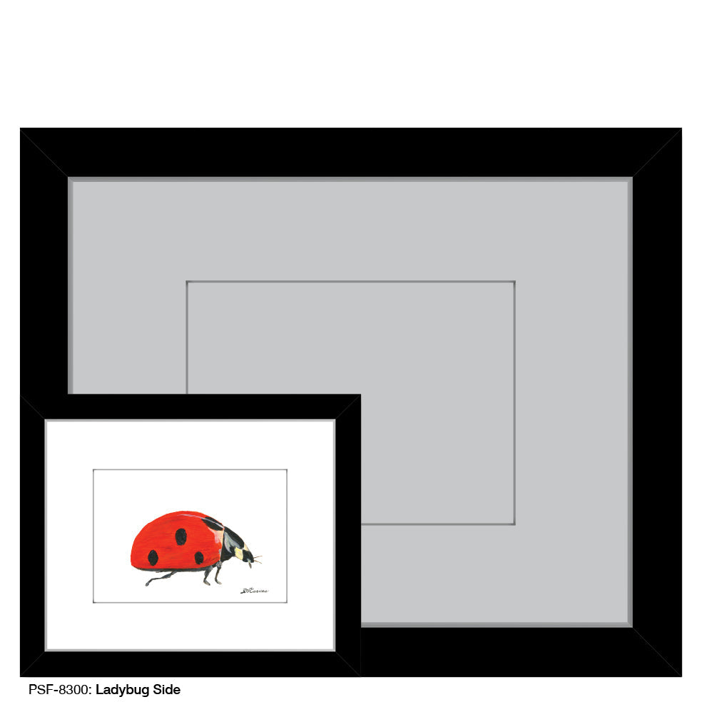 Ladybug Side, Print (#8300B) - Arte House