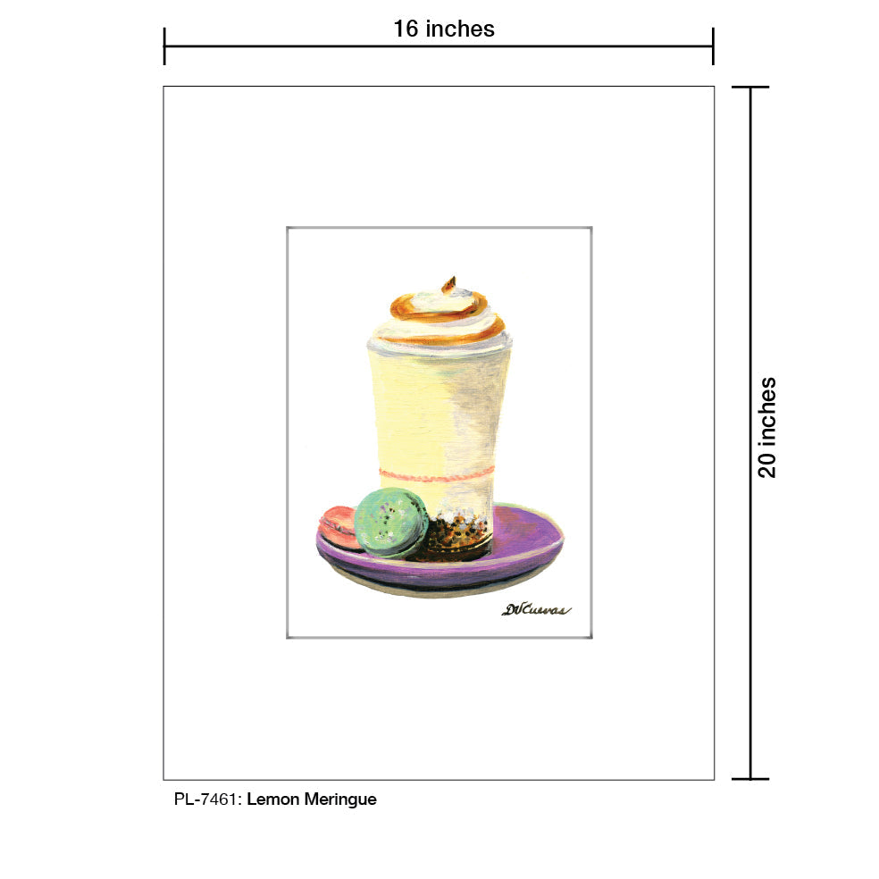 Lemon Meringue, Print (#7461A) - Arte House