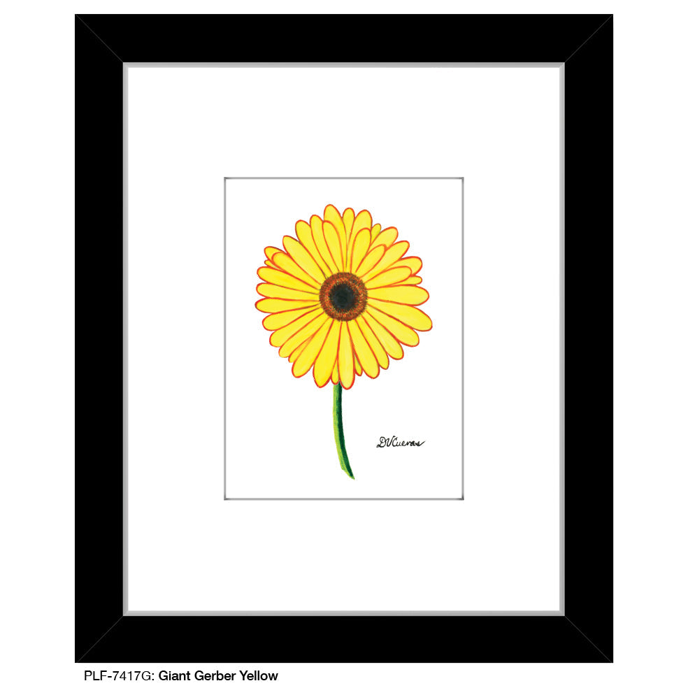 Giant Gerber Bright, Print (#7415G) - Arte House