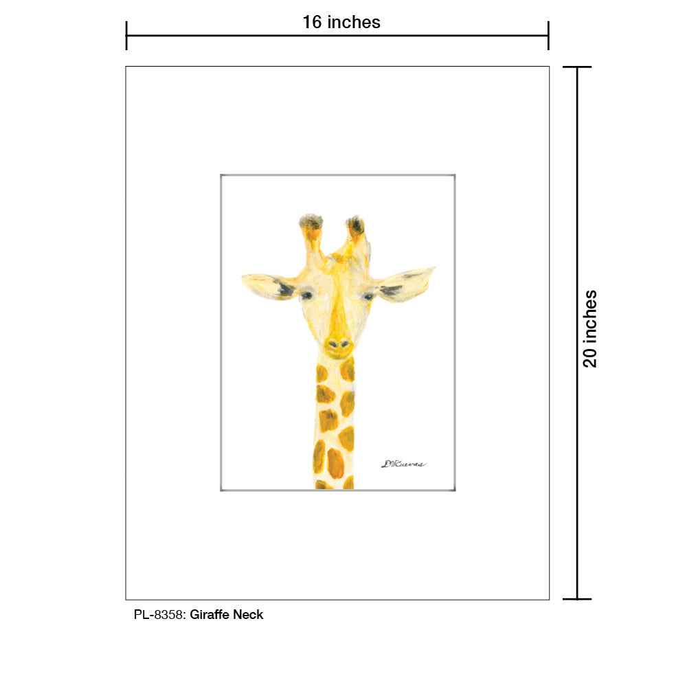 Giraffe Neck, Print (#8358A) - Arte House