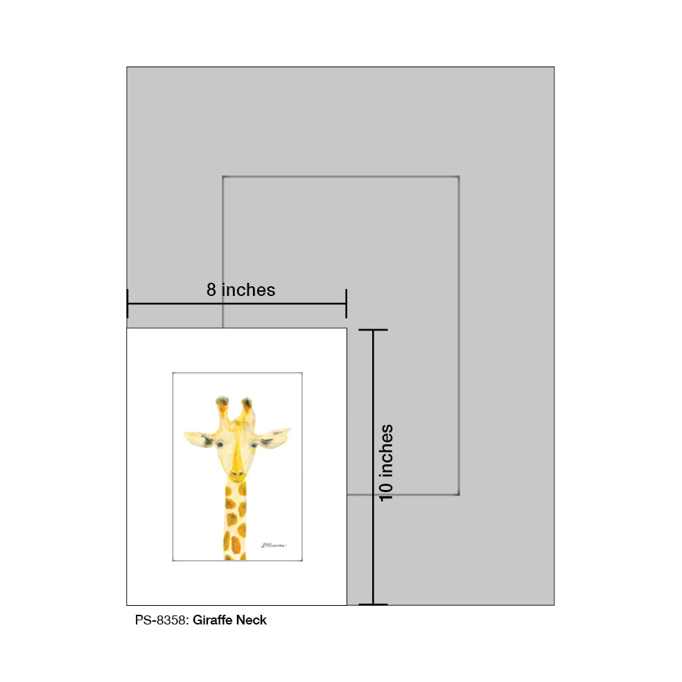 Giraffe Neck, Print (#8358A) - Arte House