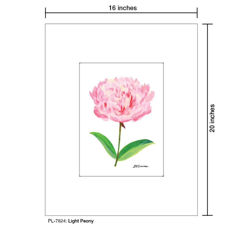 Light Peony, Print (#7824A) - Arte House
