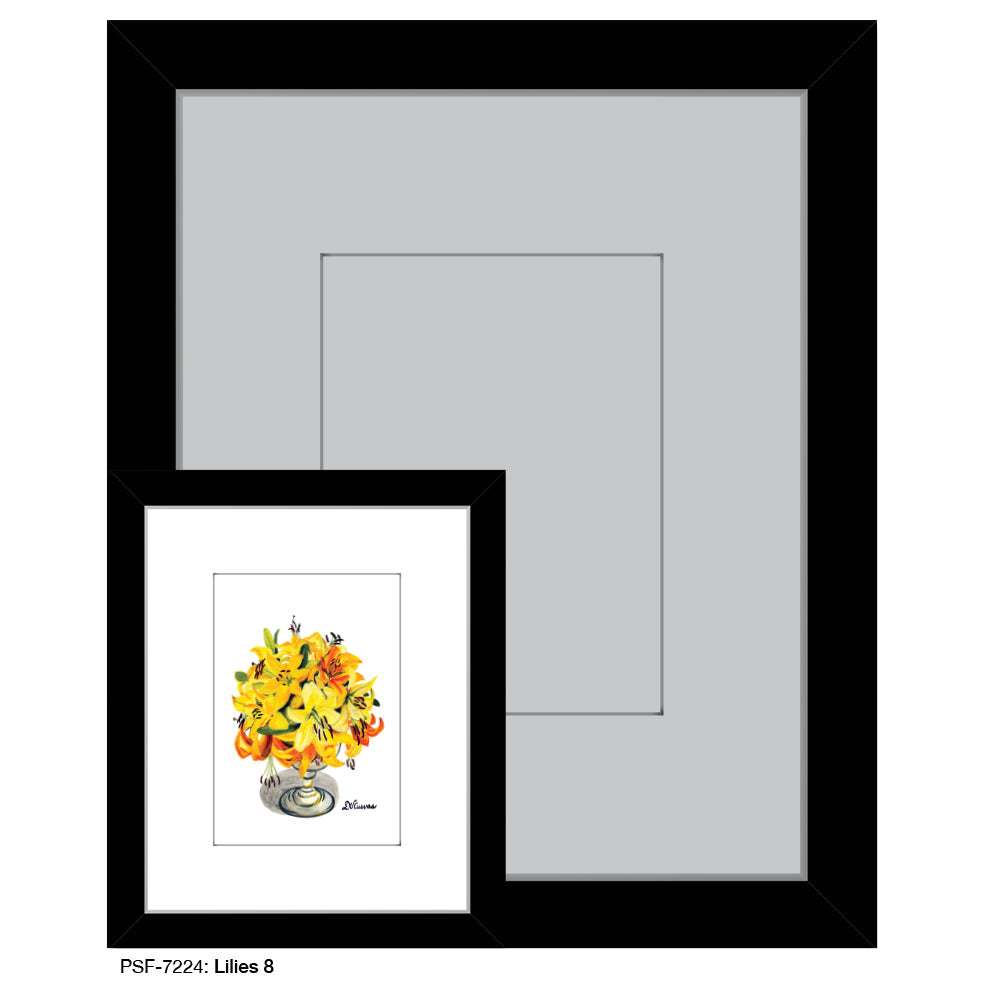 Lilies 8, Print (#7224A) - Arte House