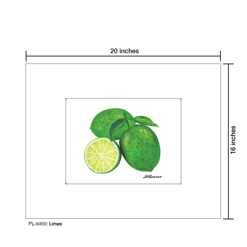 Limes, Print (#8493A) - Arte House