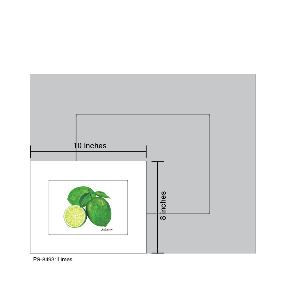 Limes, Print (#8493A) - Arte House