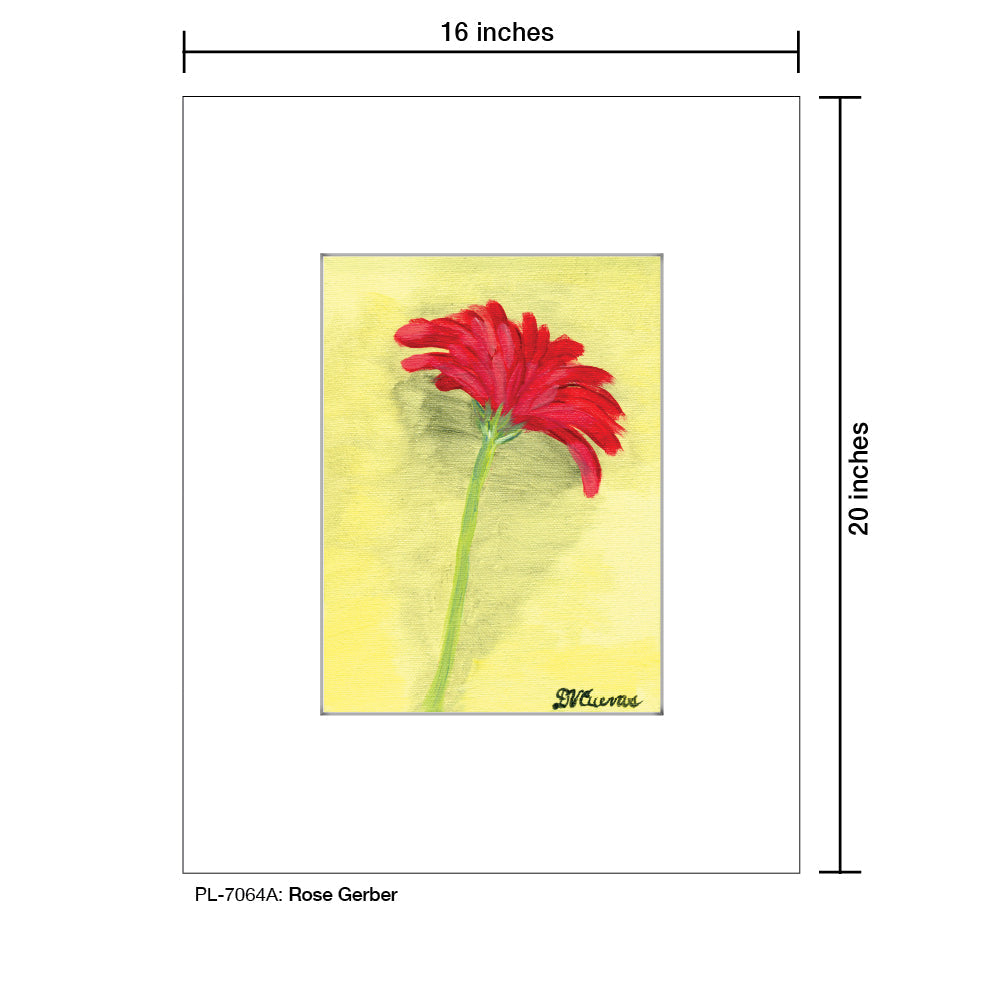 Rose Gerber, Print (#7064A) - Arte House